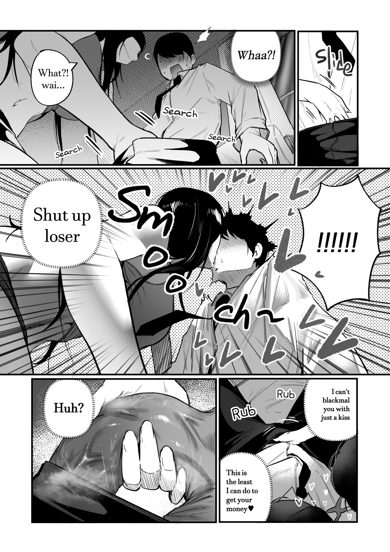Hentai Manga Comic-Living Together With the Buxom Female Bully!-Read-13